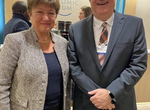 CONVERSATORIO CON KISTALINA GEORGIEVA E ILAN GOLDFAJN