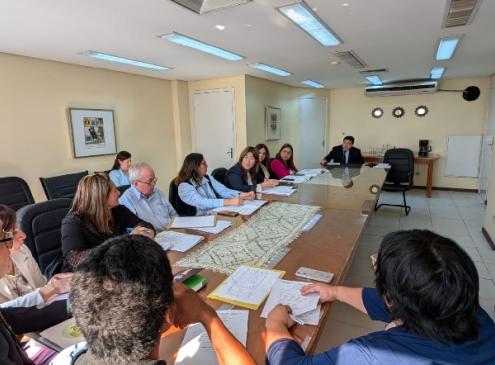 Reunión catastro con el Ministerio de Relaciones Exteriores